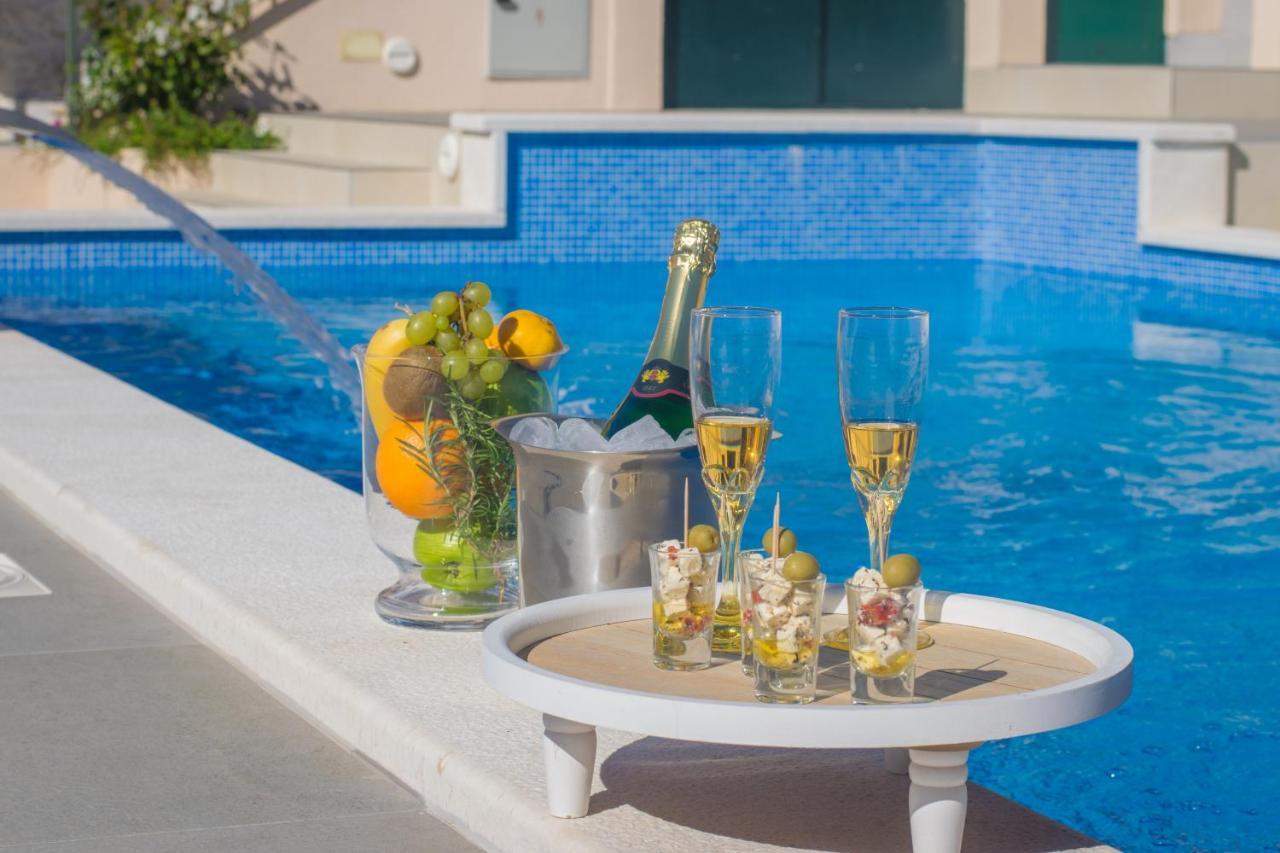 Villa Milena With Heated Pool And Jacuzzi Kostanje Экстерьер фото
